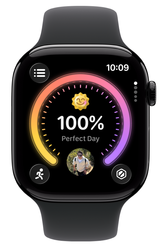GrowPal app on Apple Watch with Liquid Glass